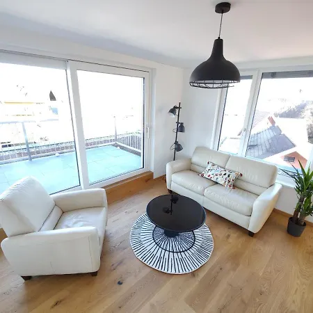 Penthouse Flat Carolina In Stadt Appartement *