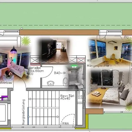 Apartment Penthouse Flat Carolina In Stadt
